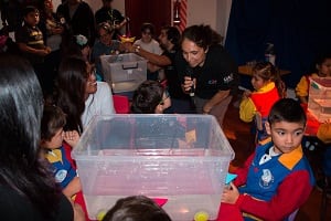 Cerca de cien niños y niñas participaron de los talleres del PAR Explora en el V Festival Puerto de Ideas Antofagasta 2018