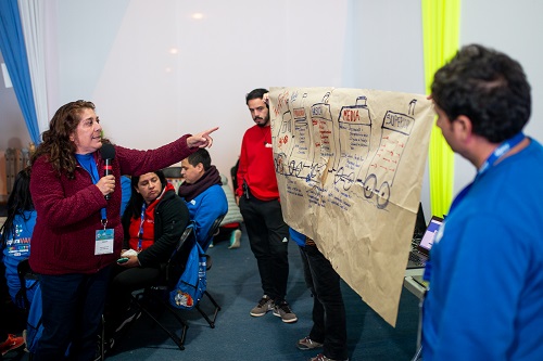 Talleres de aprendizaje dieron vida al tercer día del Campamento Explora Va! en Mejillones