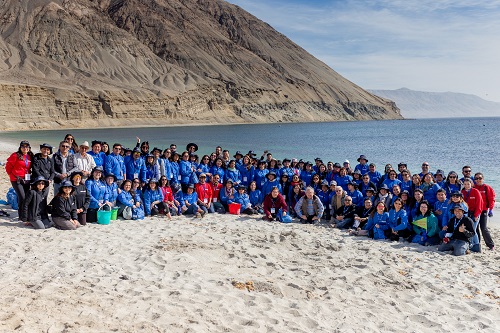 Salida a terreno y diálogos de educación marcaron segunda jornada del  Campamento Explora Va! en Mejillones