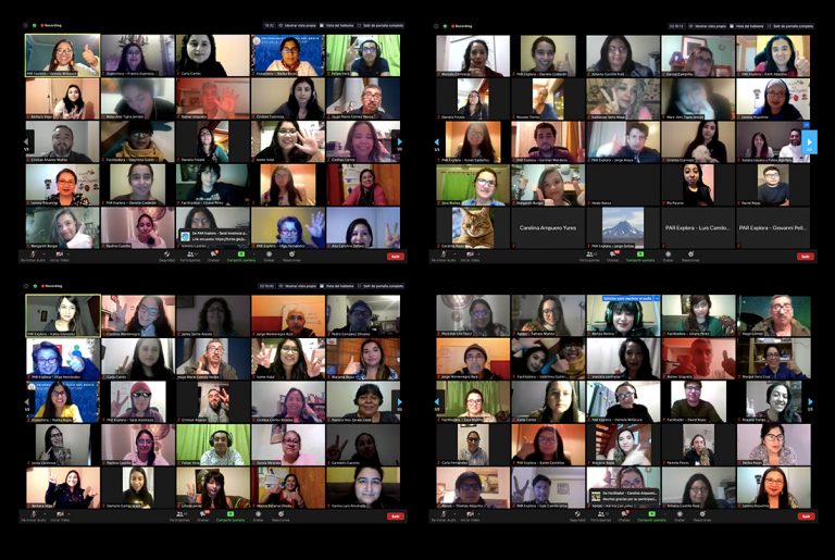 Todo un éxito fue el primer campamento de ciencias virtual del PAR Explora Antofagasta