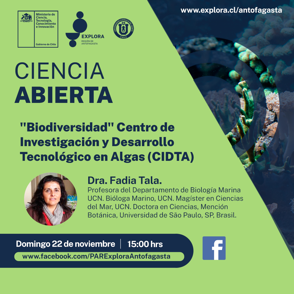 Fadia Tala: “El mar nos ofrece un sinnúmero de especies que podríamos aprovechar de manera sustentable y sostenible”