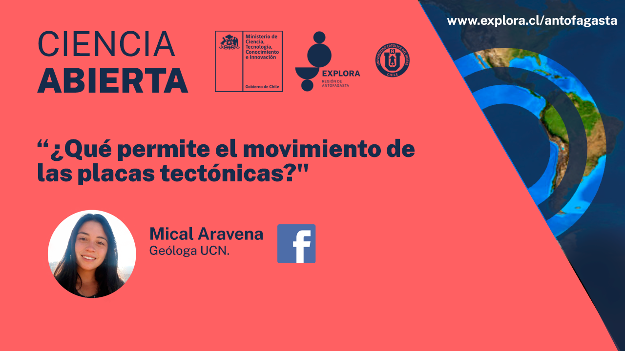 Con charla sobre el movimiento de las placas tectónicas finaliza Ciencia Abierta 2020