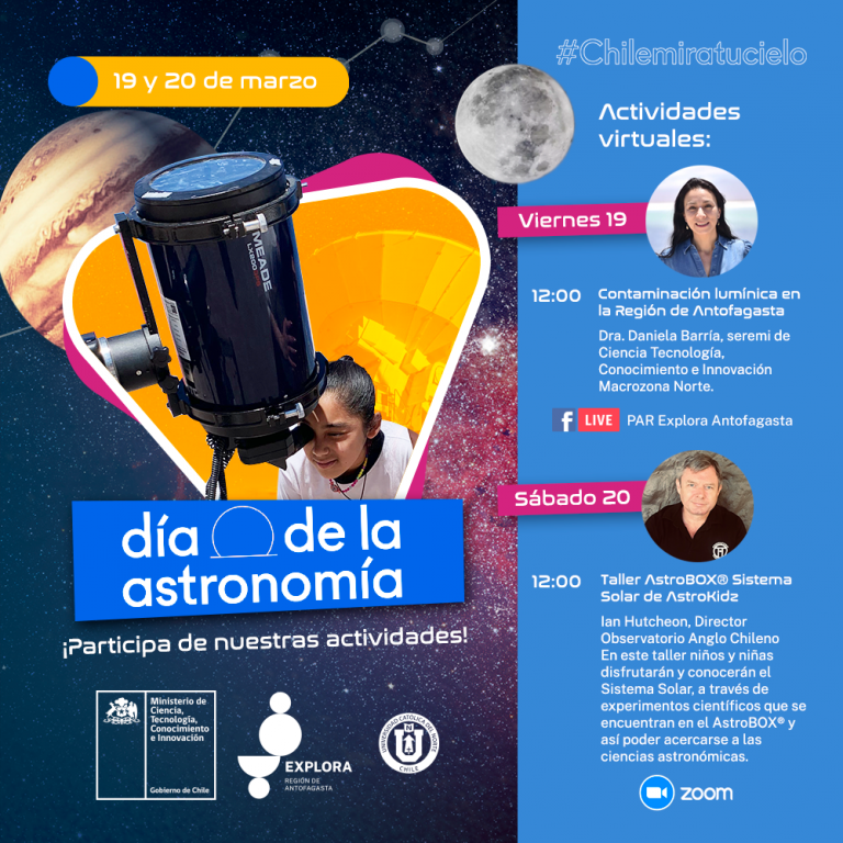 PAR Explora Antofagasta invita a participar en el Día de la Astronomía