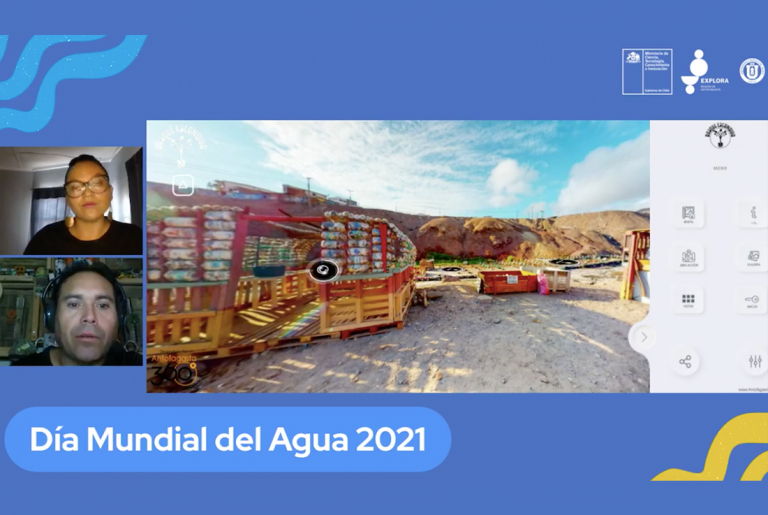 Con paseo virtual, cuentacuentos y charlas, Explora Región Antofagasta conmemoró el Día Mundial del Agua