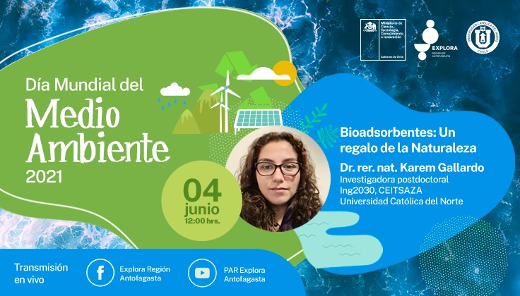 Día Mundial del Medio Ambiente: Charla online invita a conocer los beneficios de los  bioadsorbentes