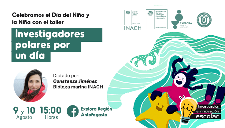 Niños y niñas podrán celebrar su día convirtiéndose en investigadores de la Antártida