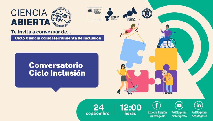 “CIENCIA ABIERTA” CIERRA CICLO DE INCLUSIÓN CON CONVERSATORIO ONLINE