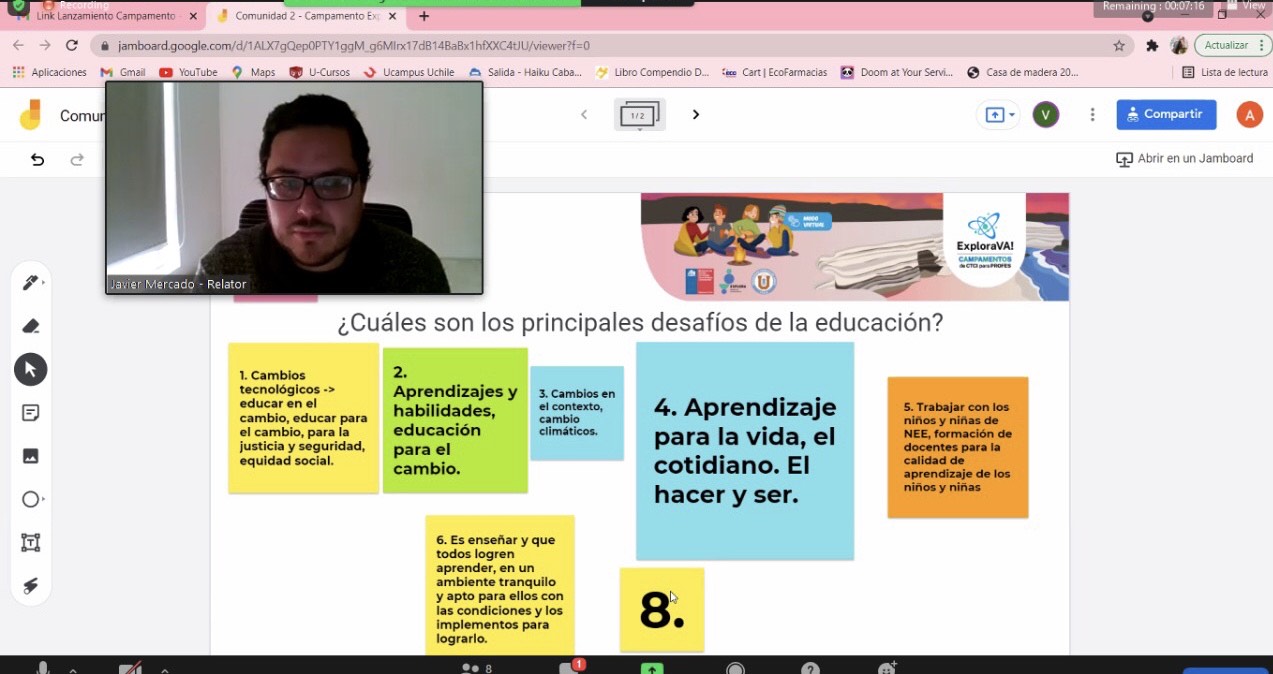 Campamento Explora VA!: Un espacio de aprendizaje colaborativo