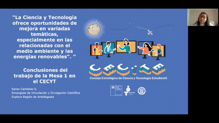 ESTUDIANTES DE LA REGIÓN PRESENTARON PROPUESTAS TERRITORIALES EN CONSEJO ESTRATÉGICO DE CIENCIA Y TECNOLOGÍA 2021