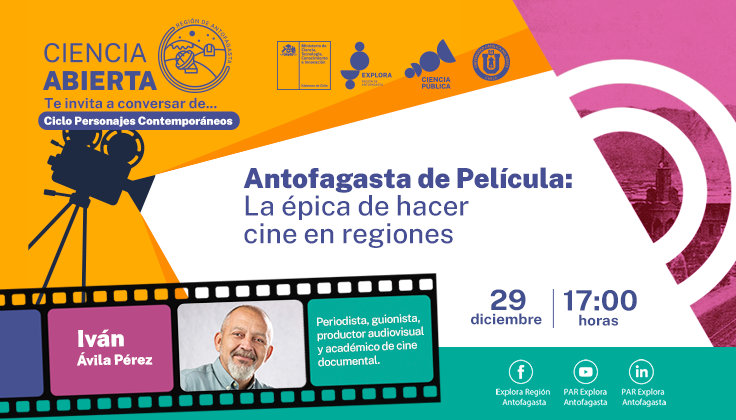 Ciclo de Ciencia Abierta invita a conocer personajes contemporáneos de Antofagasta