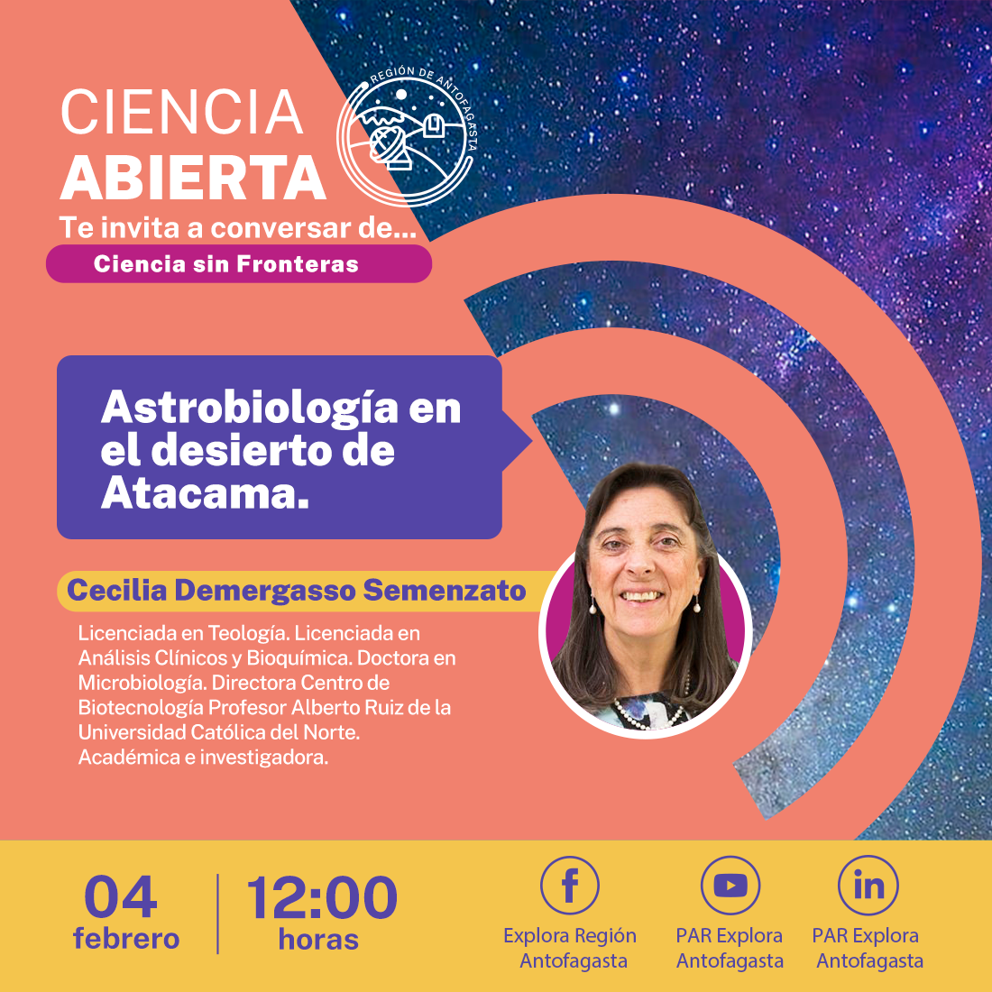 Ciencia Abierta, continúa ciclo sobre “Ciencia sin Fronteras