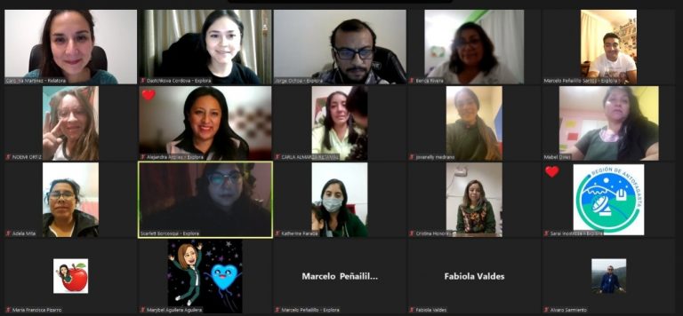 Taller sobre didáctica de las ciencias reúne a participantes del PIPE de Explora Antofagasta