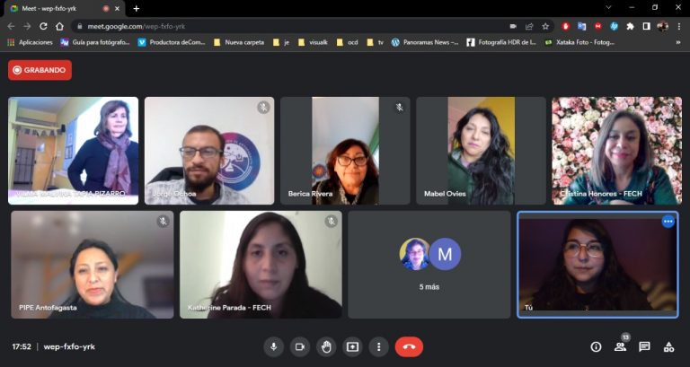 Participantes del PIPE de Explora Antofagasta avanzan en talleres de Metodología Indagatoria