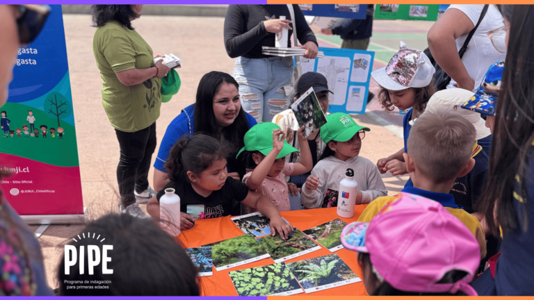 Expo Peque PIPE de PAR Explora Antofagasta congregó a 30 estudiantes de preescolar en feria científica en Mejillones