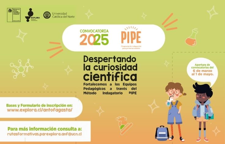 Convocatoria PIPE 2025: ¡Despertando la curiosidad científica con la Metodología Indagatoria!