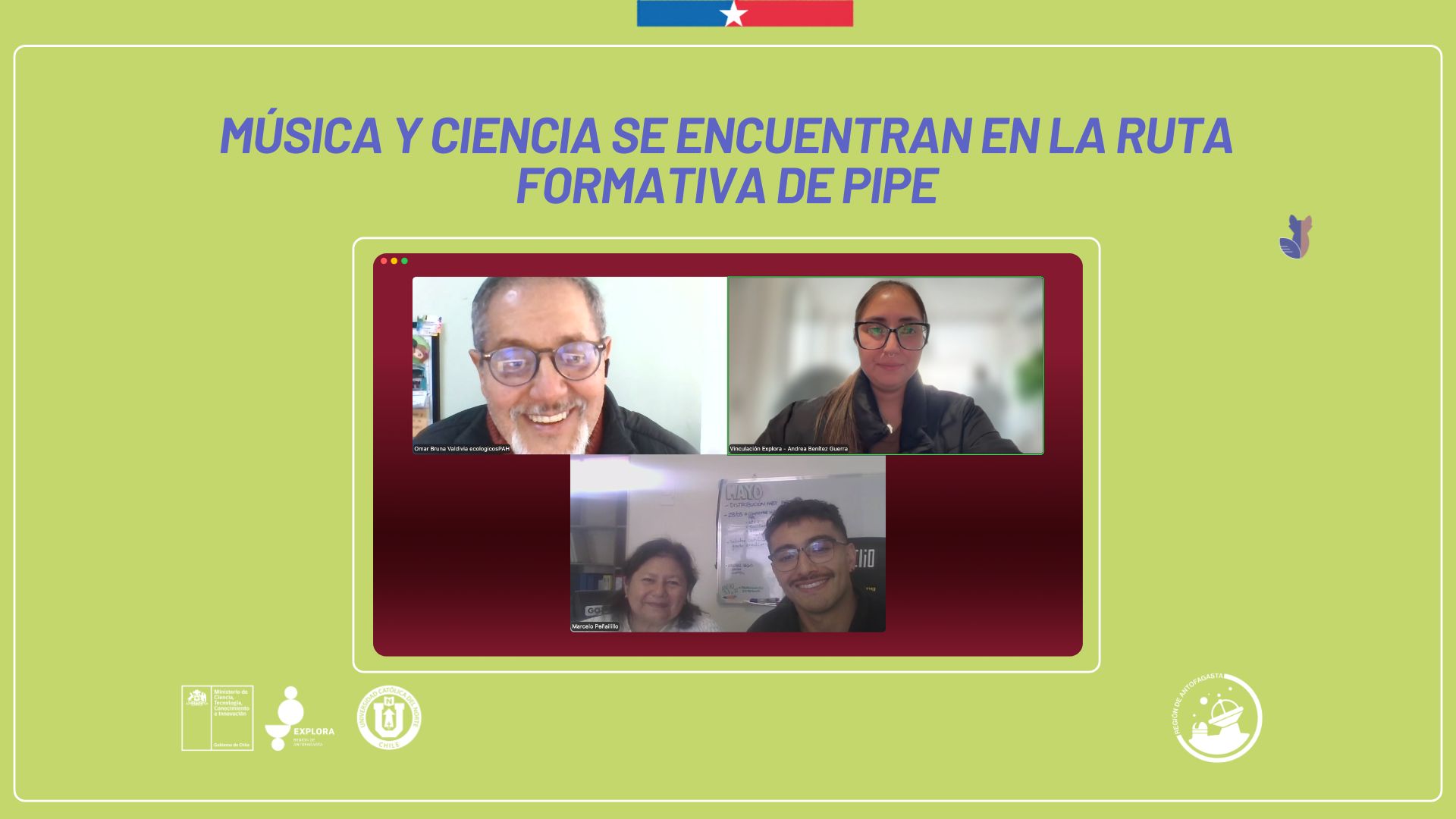 Música y ciencia se encuentran en la ruta formativa de PIPE