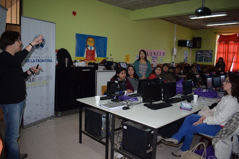 PAR Explora Araucanía realizó interesantes talleres sobre “Método Científico”