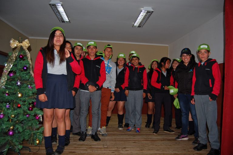 En Escuela Santa Rosa de Traiguén realizan la clausura de las Pandillas Ecológicas 2014