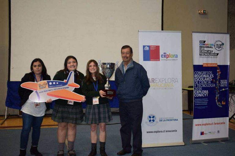 Estudiantes de La Araucanía viajarán a representarnos en el XVII Congreso Nacional Escolar de Ciencia y Tecnología Explora de CONICYT