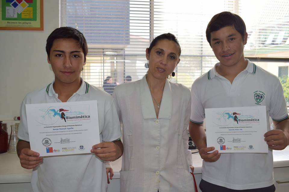 Estudiantes de enseñanza media realizan pasantía en laboratorios de la Ufro