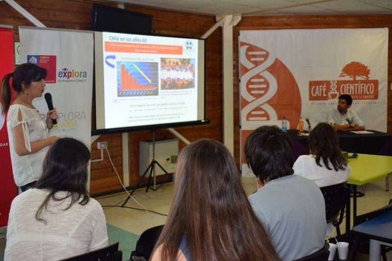 Más de 500 personas participaron en Primer Ciclo de Cafés Científicos de la Ufro