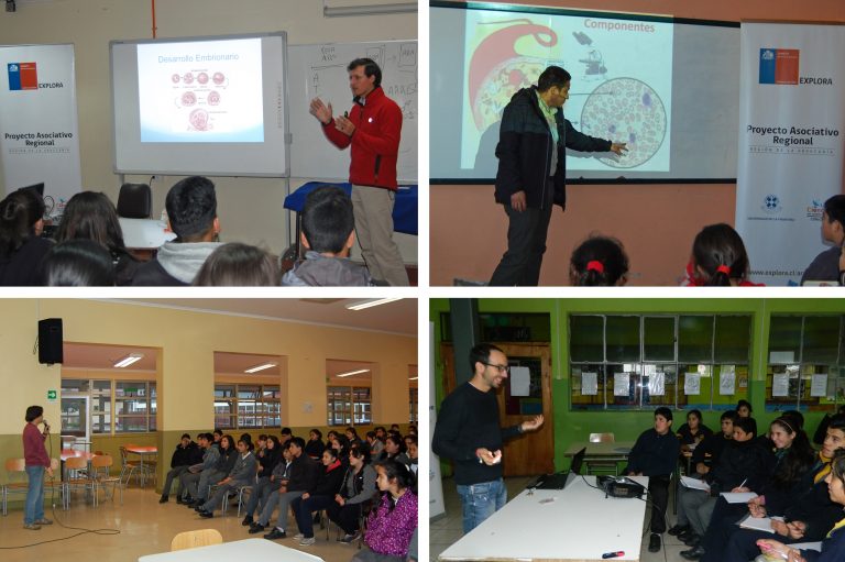 Ciclo de Charlas sorprende a más de 300 estudiantes de cinco comunas en esta última semana