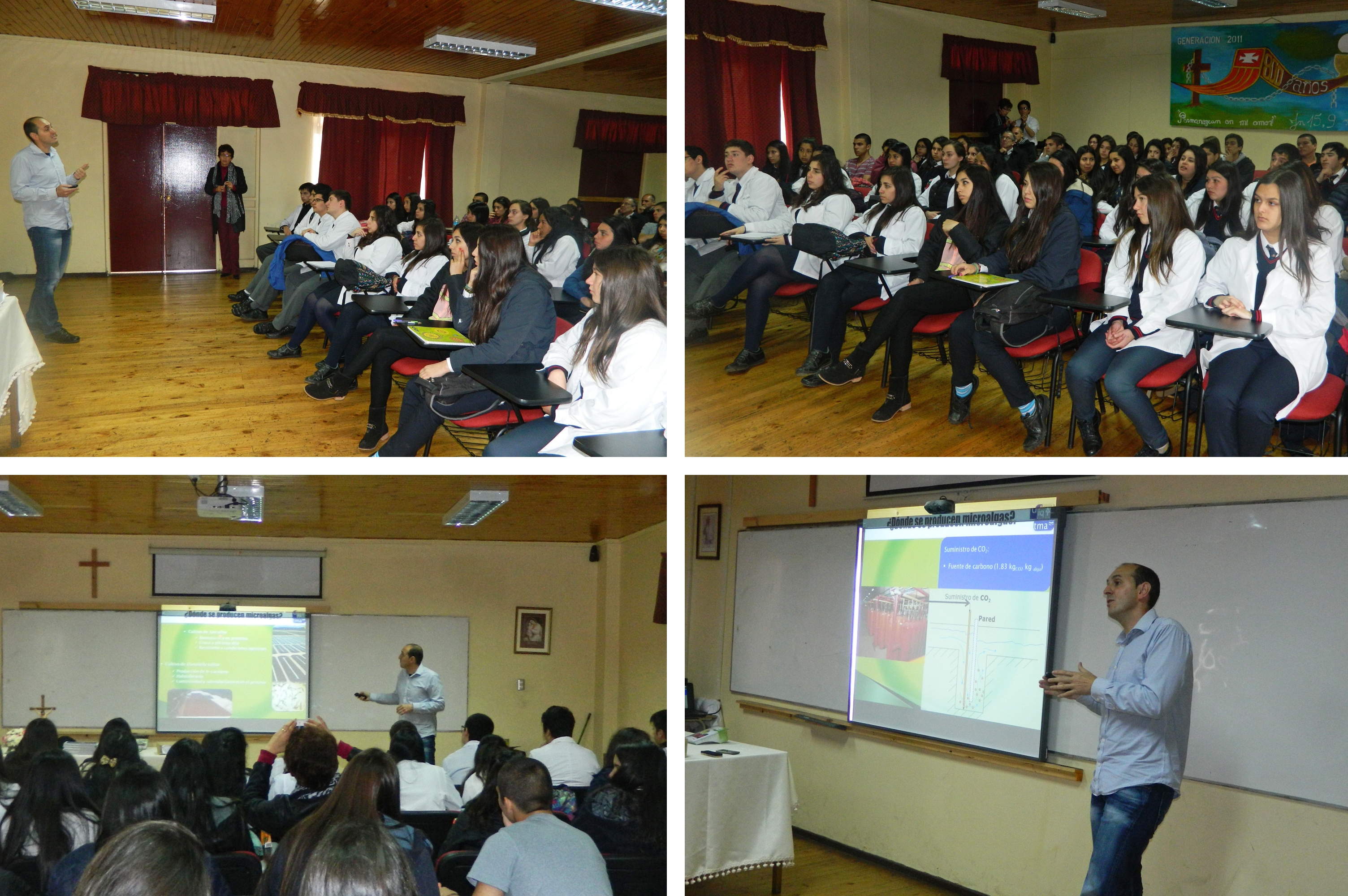 Las microalgas y su enorme potencial fue el tema central en charla de científico español