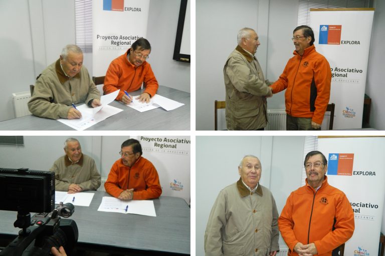 Canal TEC TV y PAR EXPLORA Araucanía firman convenio de colaboración