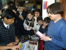 PAR Explora Araucanía participó en Feria de Ciencias del Colegio San José de Angol