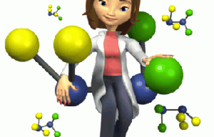 Cientifica-Flotando-En-Moleculas-60775