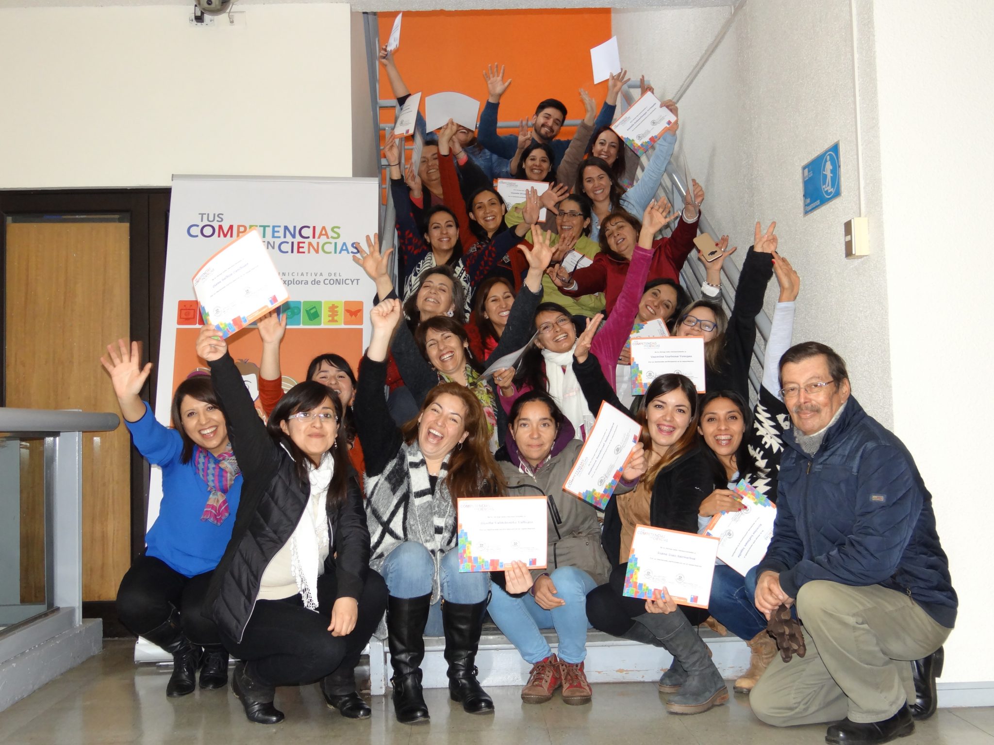 Profesionales de educación parvularia de toda La Araucanía se encantan con la ciencia en capacitación de TCC