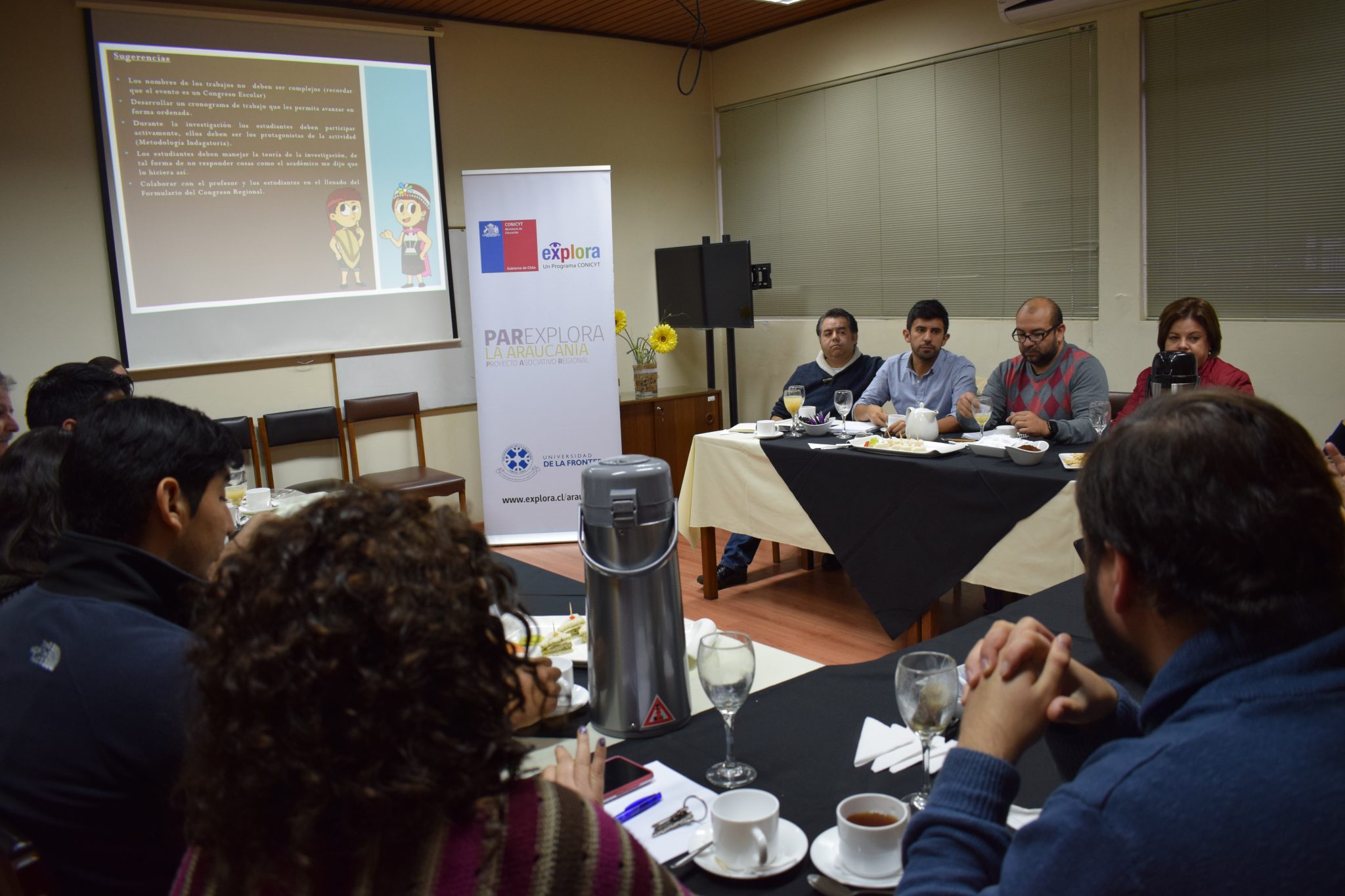 Reunión con investigadores  da inicio a “Pasantías de Investigación Escolar”