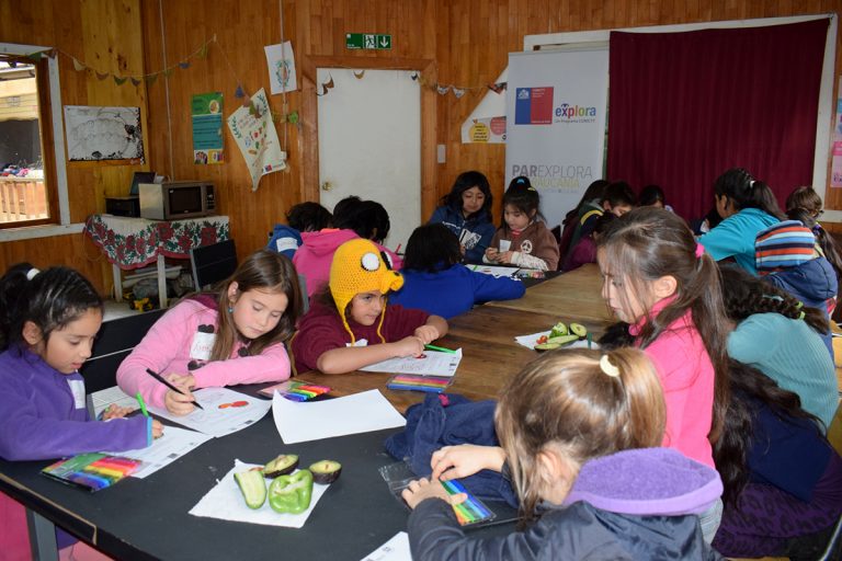 Estudiantes de Villarrica aprenden sobre las hortalizas