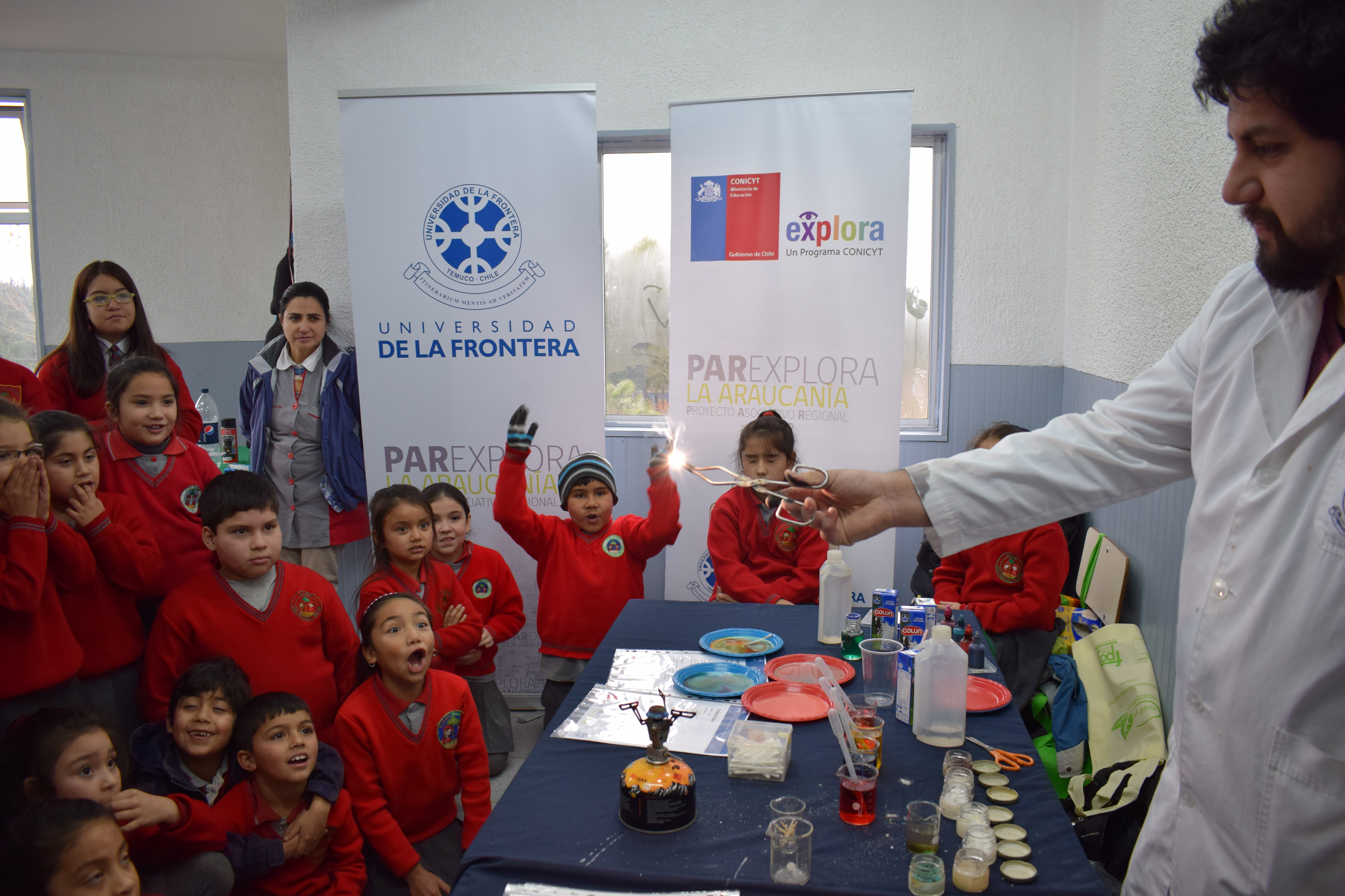 PAR Explora Araucanía participa de Primera Feria Científica Escolar en Collipulli