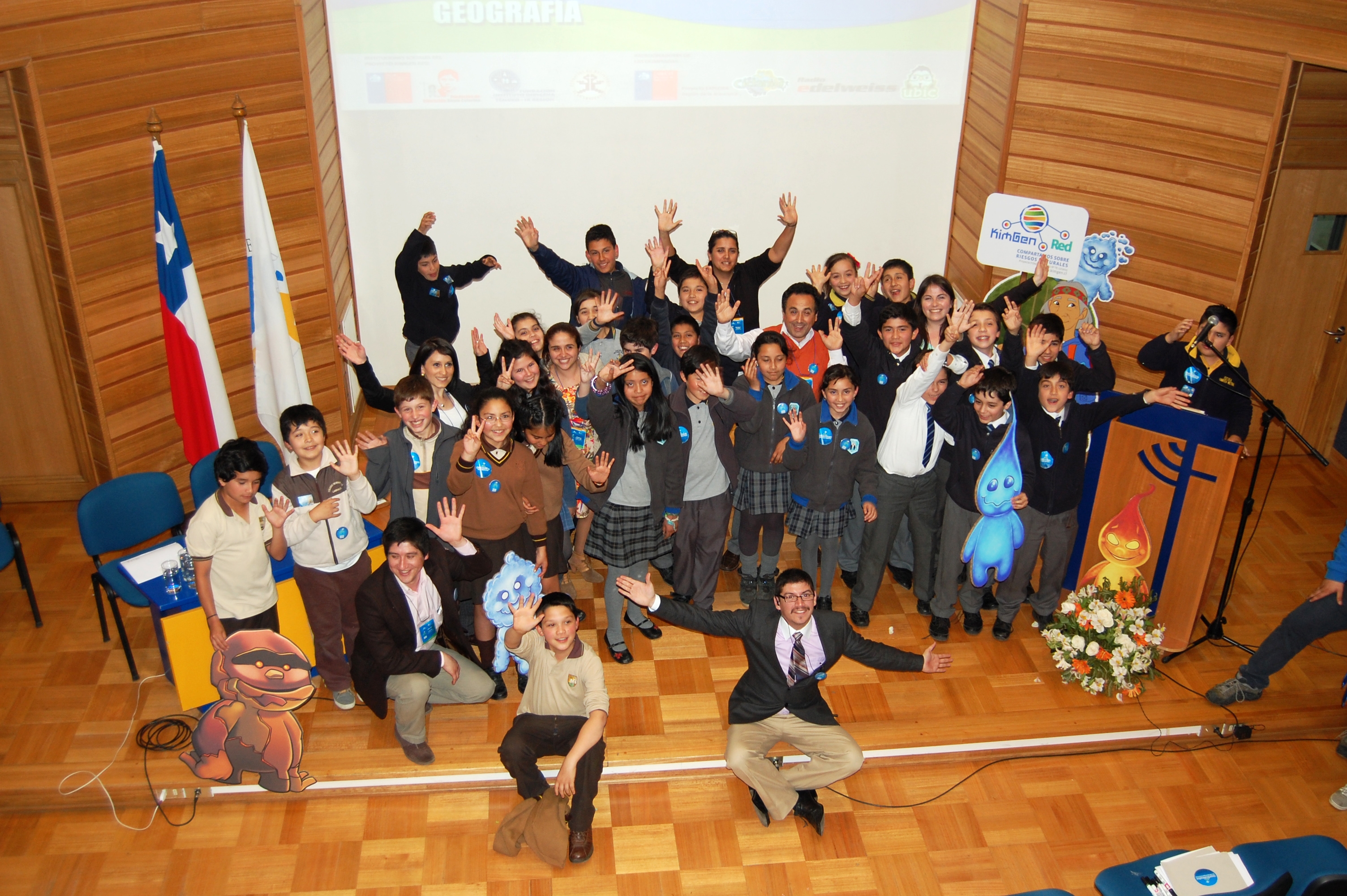Estudiantes pusieron a prueba su conocimiento en las primeras olimpiadas de geografía