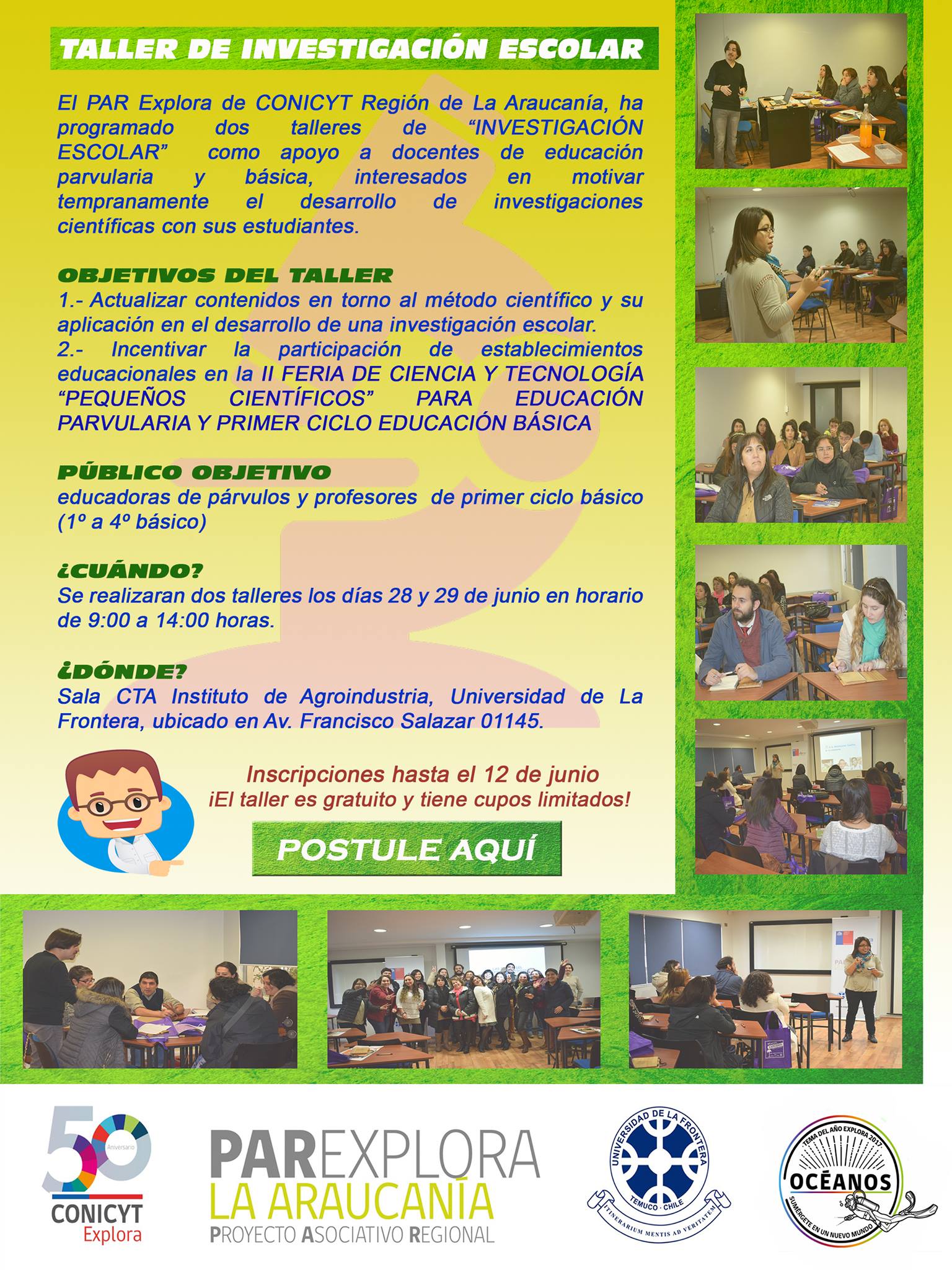 Inscríbete y participa en el taller: “La fotografía, una ventana a la comprensión social y cultural”