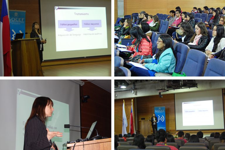Más de un centenar de fonoaudiólogos participan en taller sobre habilitación auditiva en niños