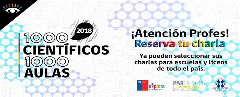 Atención docente ya puedes solicitar tu charla en “1000 Científicos 1000 Aulas”