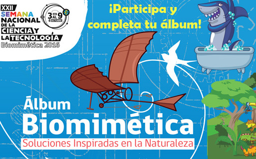 ¡Participa junto al PAR Explora Araucanía y completa tu álbum de la Biomimética!