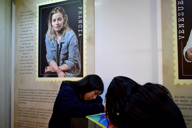 Estudiantes analizan el proceso migratorio gracias a taller realizado en el Museo Regional de La Araucanía