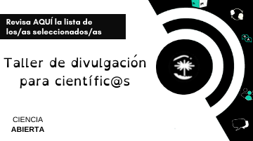 Banner ciencia abierta taller 2021