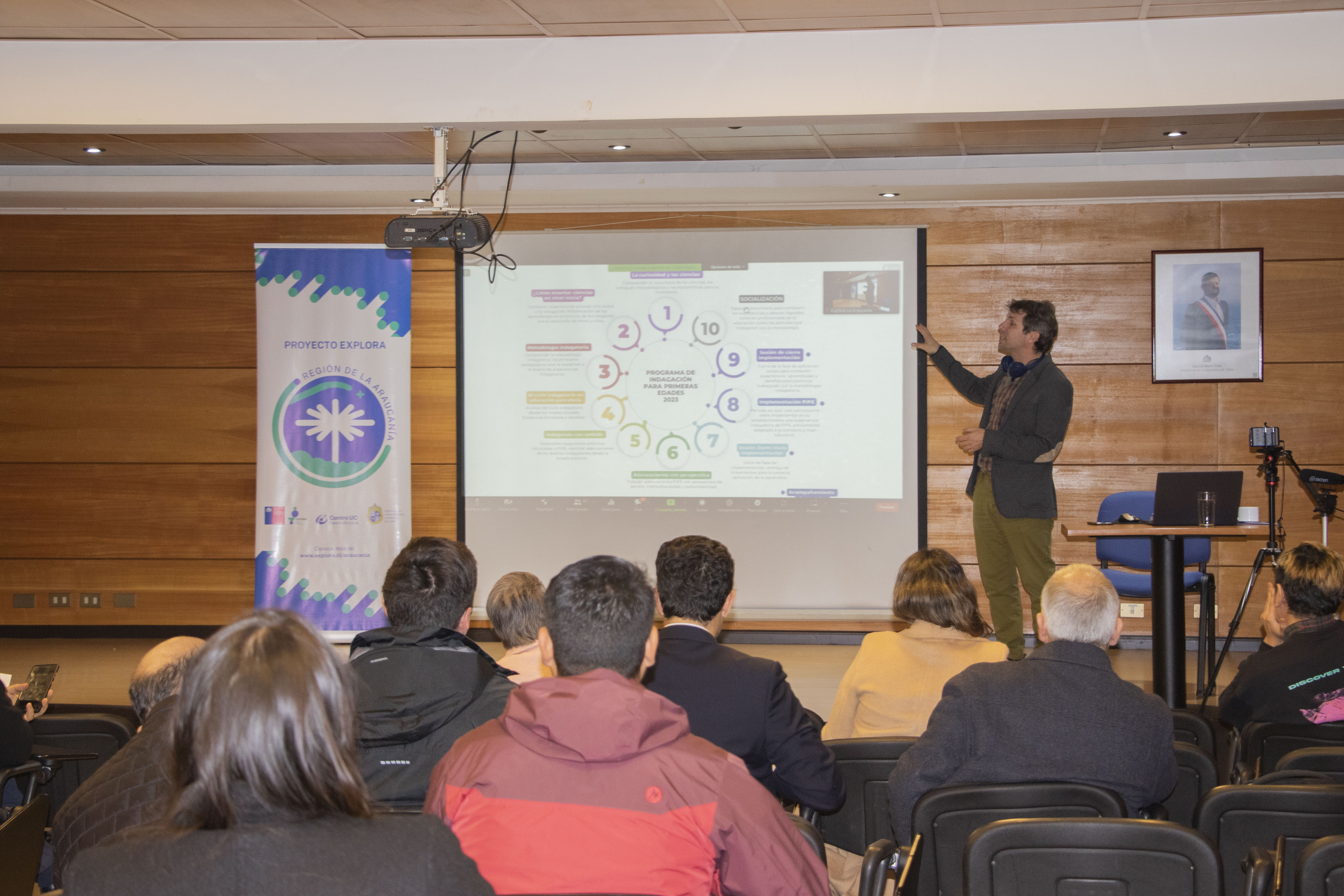 Lanzamiento Explora La Araucanía: Programa presentó estrategia 2023 – 2024 junto a socios y socias de la región