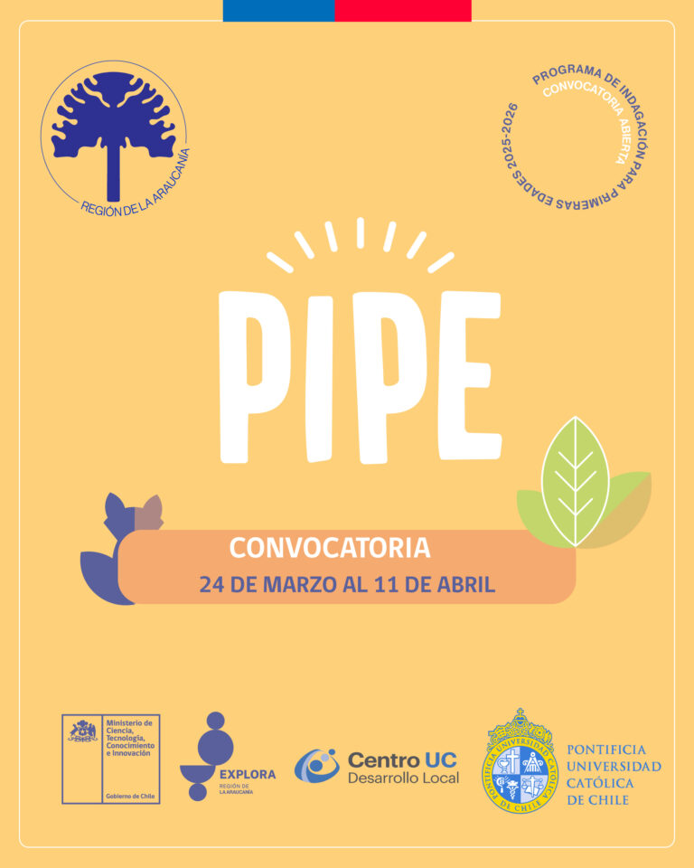 PIPE 2025: Programa de Indagación para Primeras Edades – Convocatoria 2025