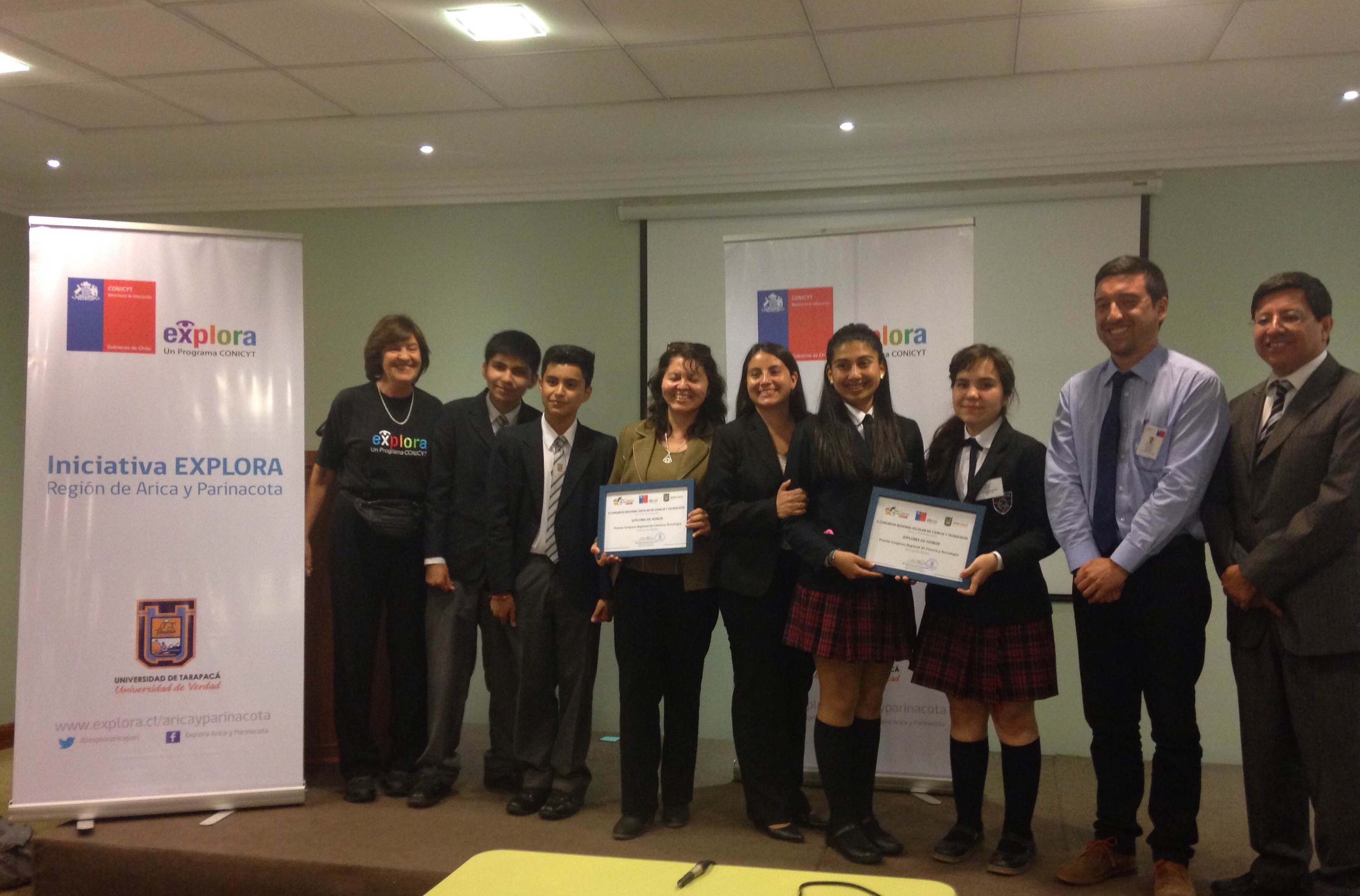 Ganadores Congreso Regional Escolar