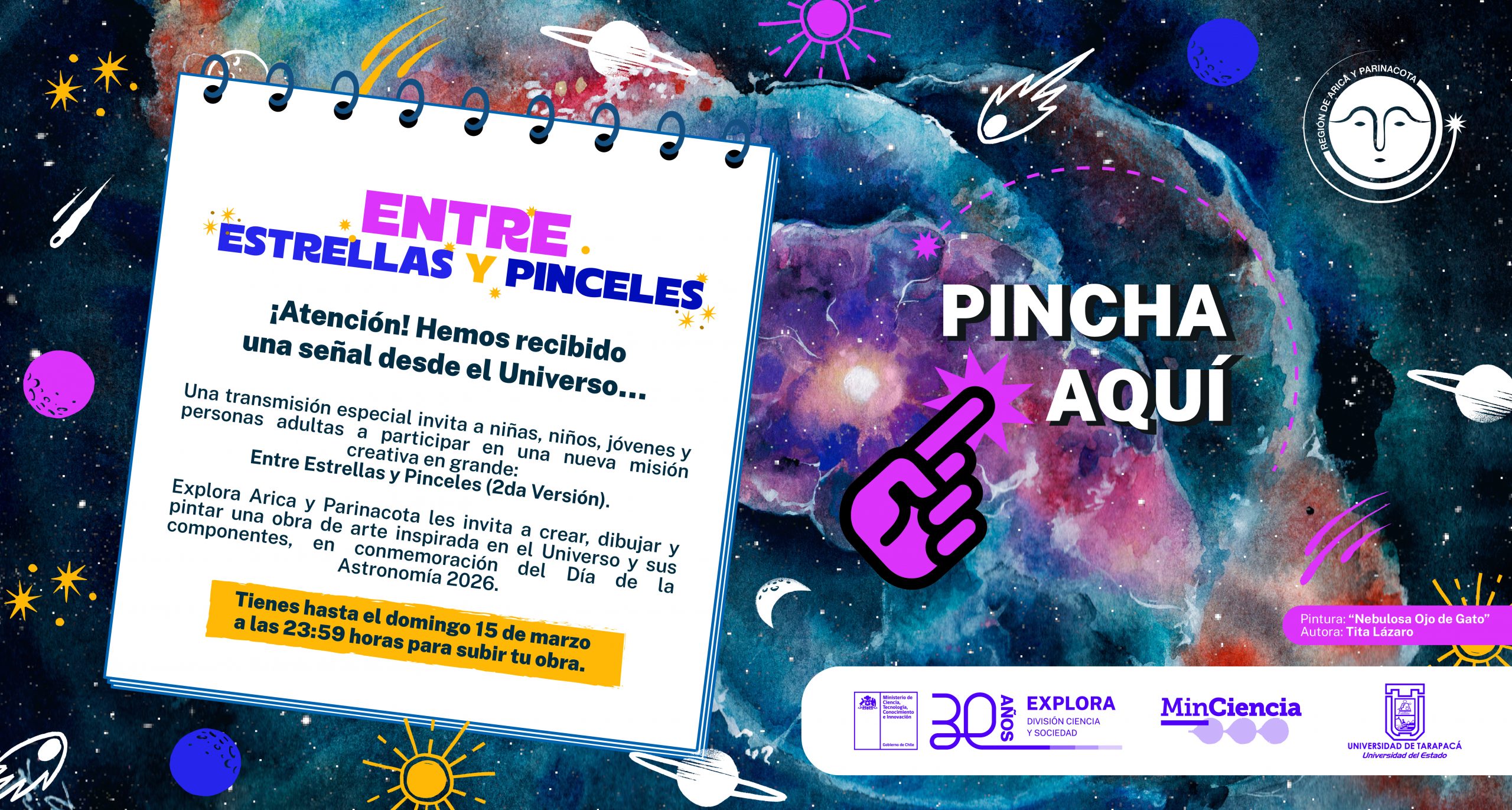 Concurso Entre estrellas y Pinceles
