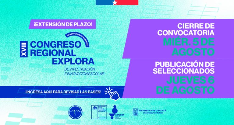 POSTULA AL XVIII CONGRESO REGIONAL EXPLORA 2026