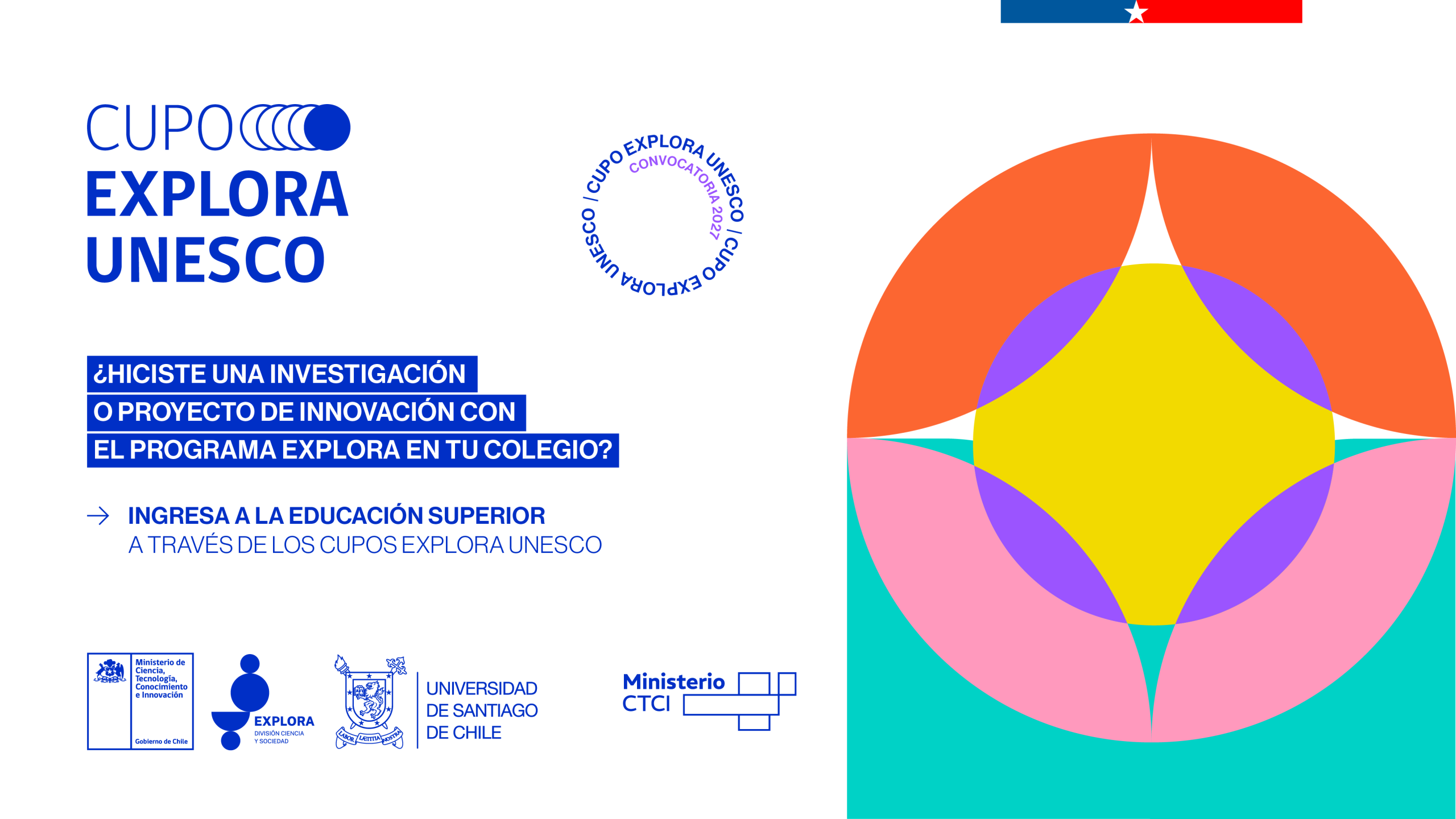 Cupo Explora 2027: Reunión informativa y orientación para postular
