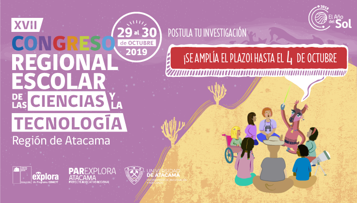 Descarga las bases para participar del XVII Congreso Regional Escolar de Ciencia y Tecnología Explora CONICYT