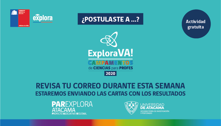 ¡Gracias por sumarse! Ya tenemos todas las confirmaciones para el campamento Explora Va!