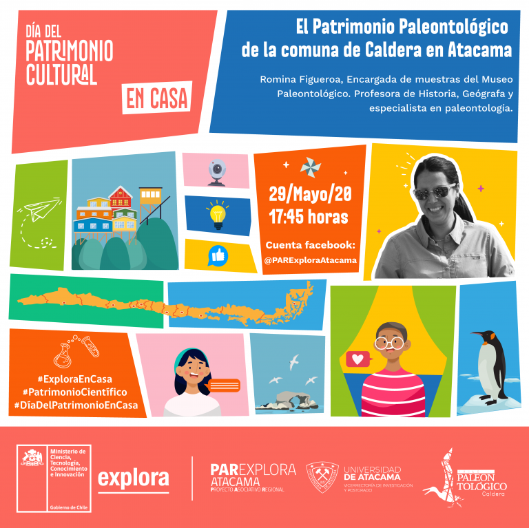 Este 29 no te pierdas las charlas de #ExploraEnCasa